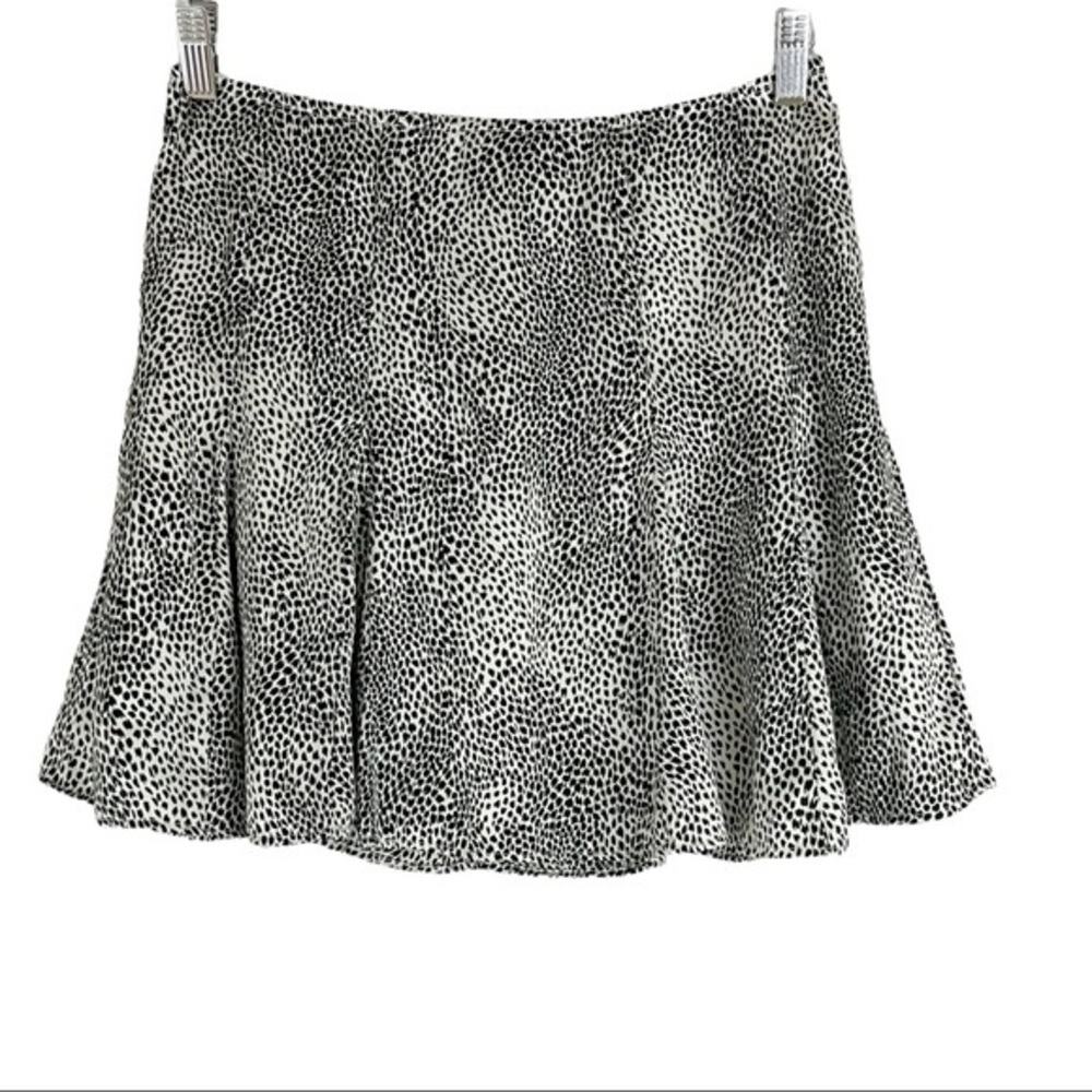 WILD HONEY animal print mini skirt